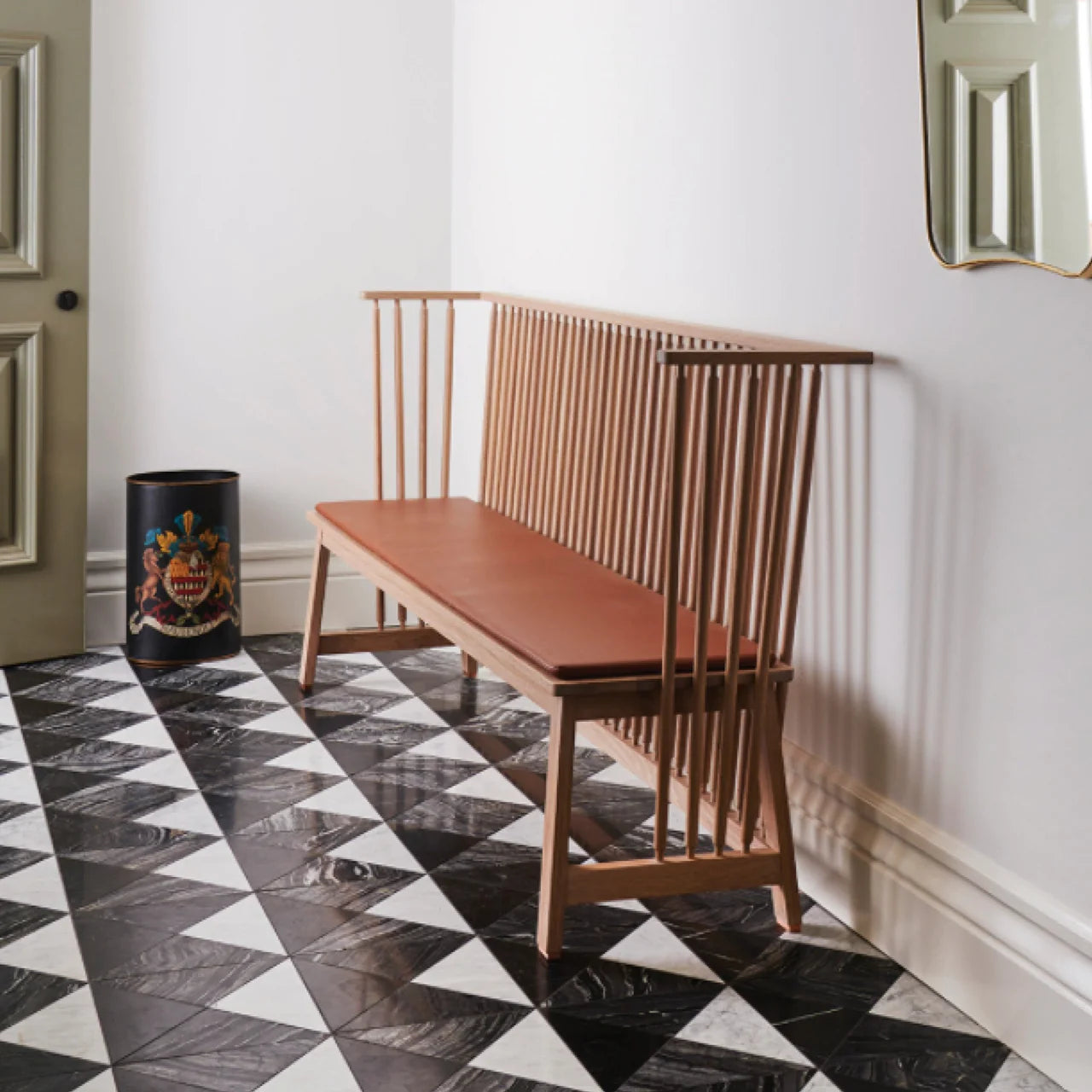 Settle Two Seater Low Bench