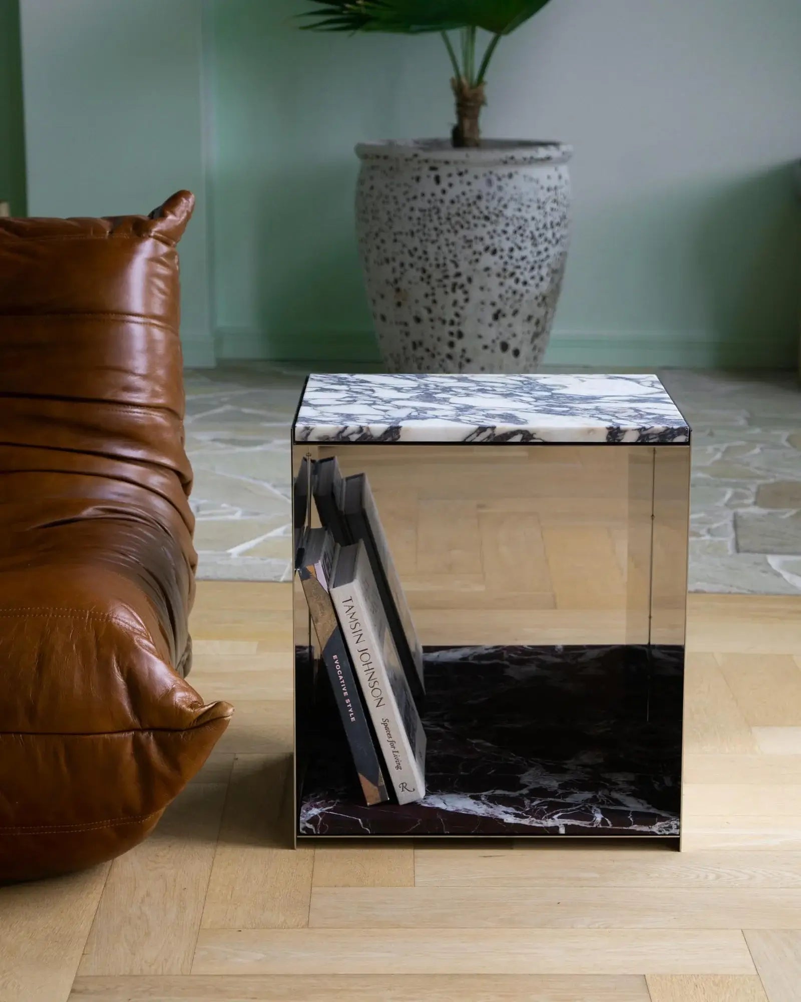 Milano Chrome Side Table