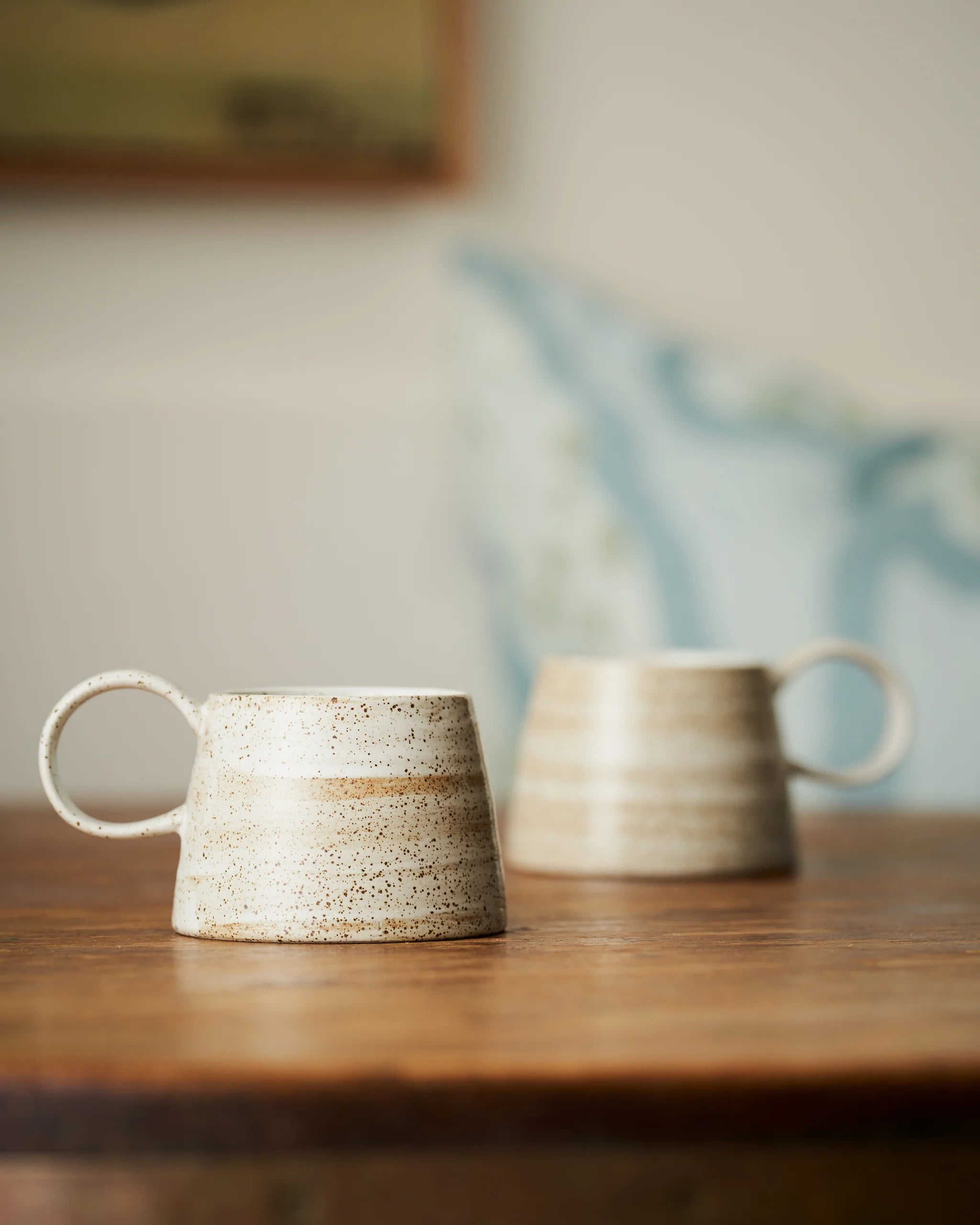 Large Handled Ceylon Mug