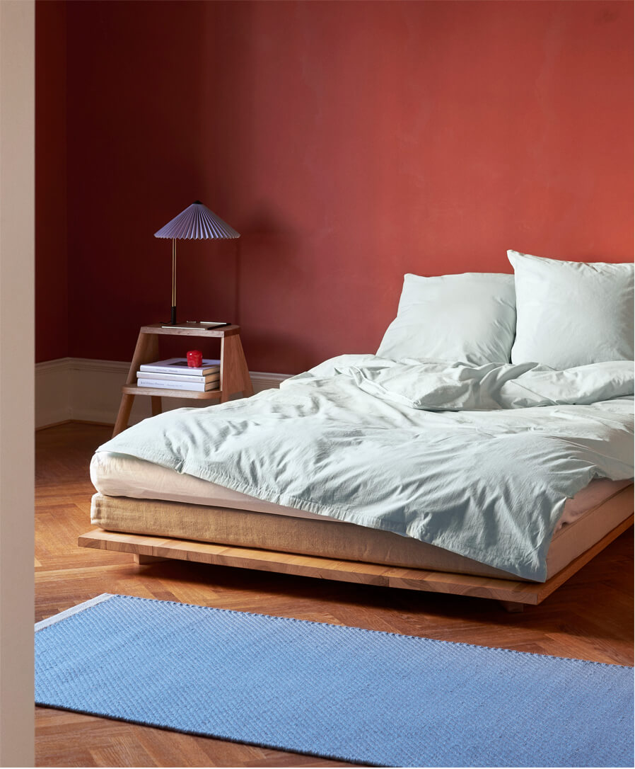 Bias Rug Small Light Blue