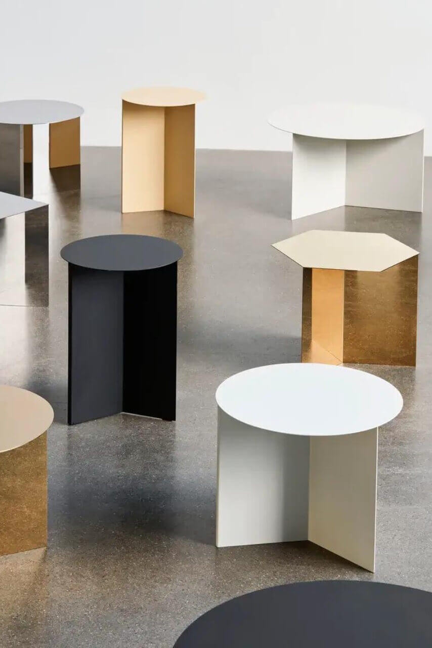 Slit Table Round High