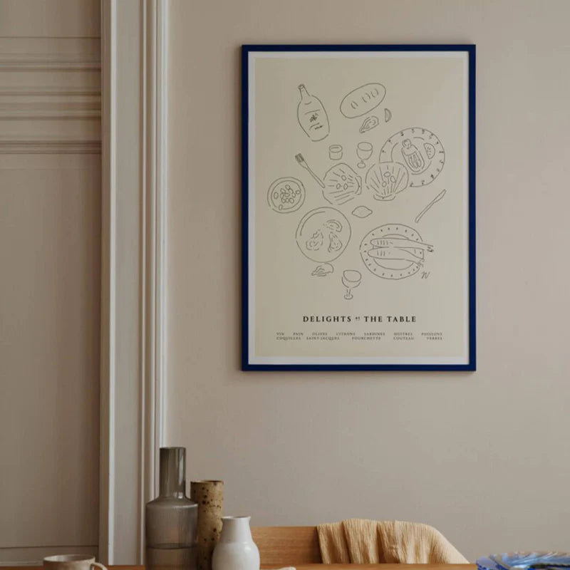 Delights at the Table Print