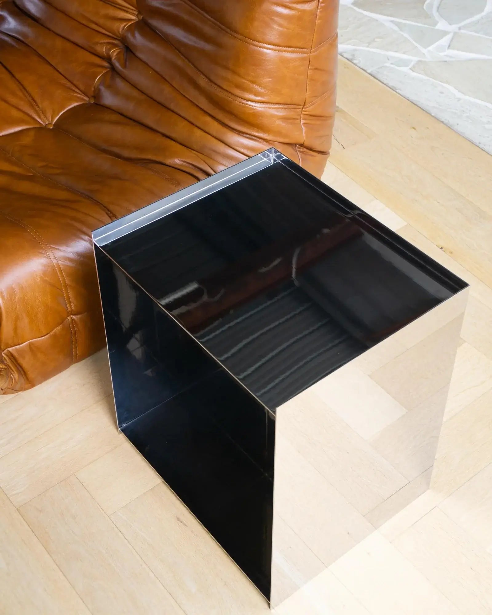 Milano Chrome Side Table