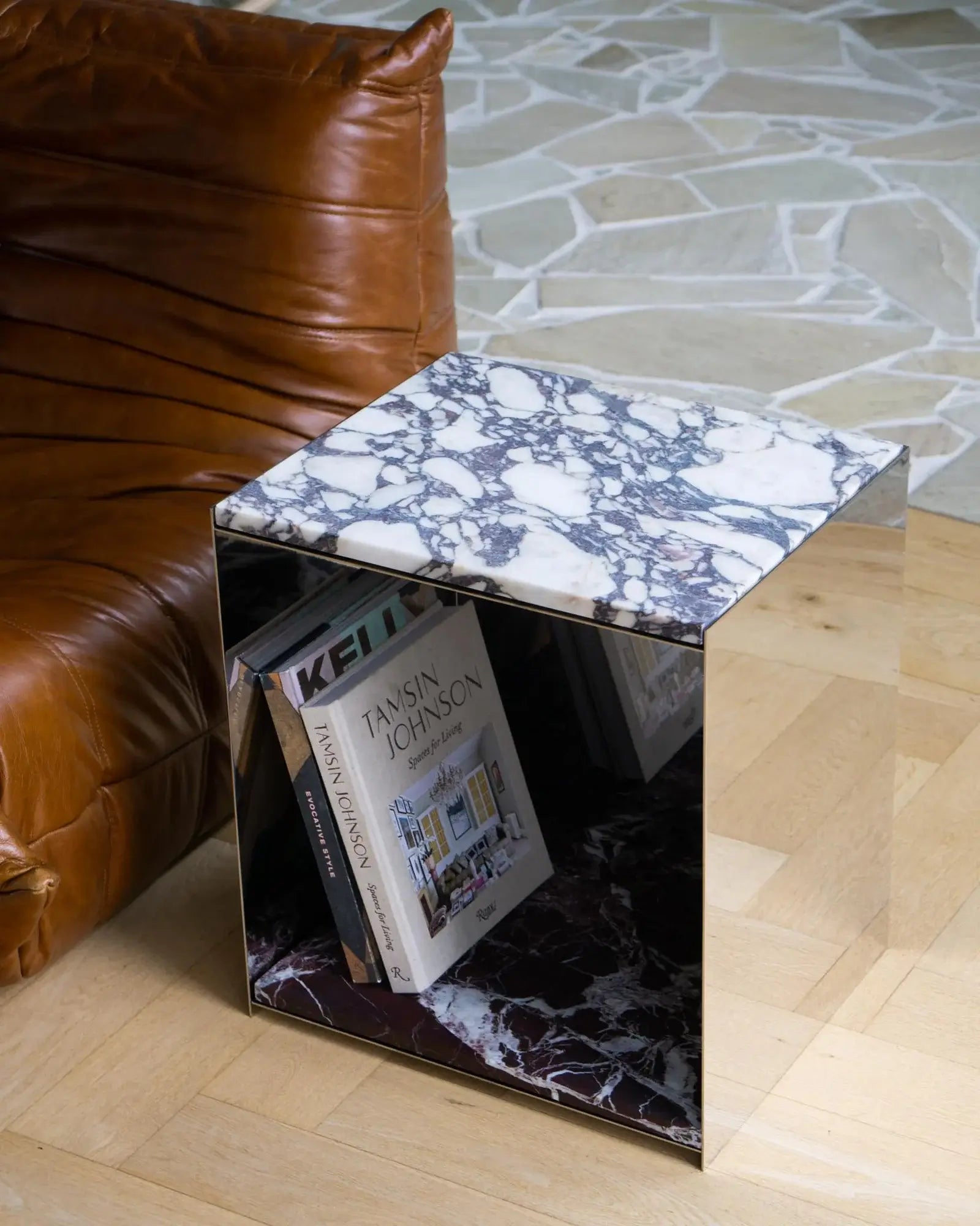 Milano Chrome Side Table