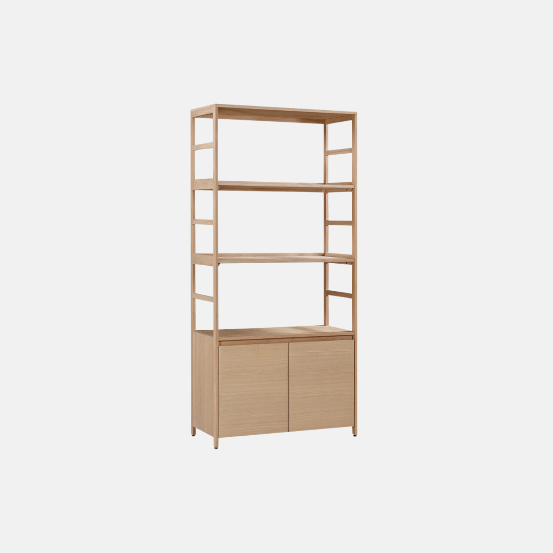 Advance Shelving Unit Oak